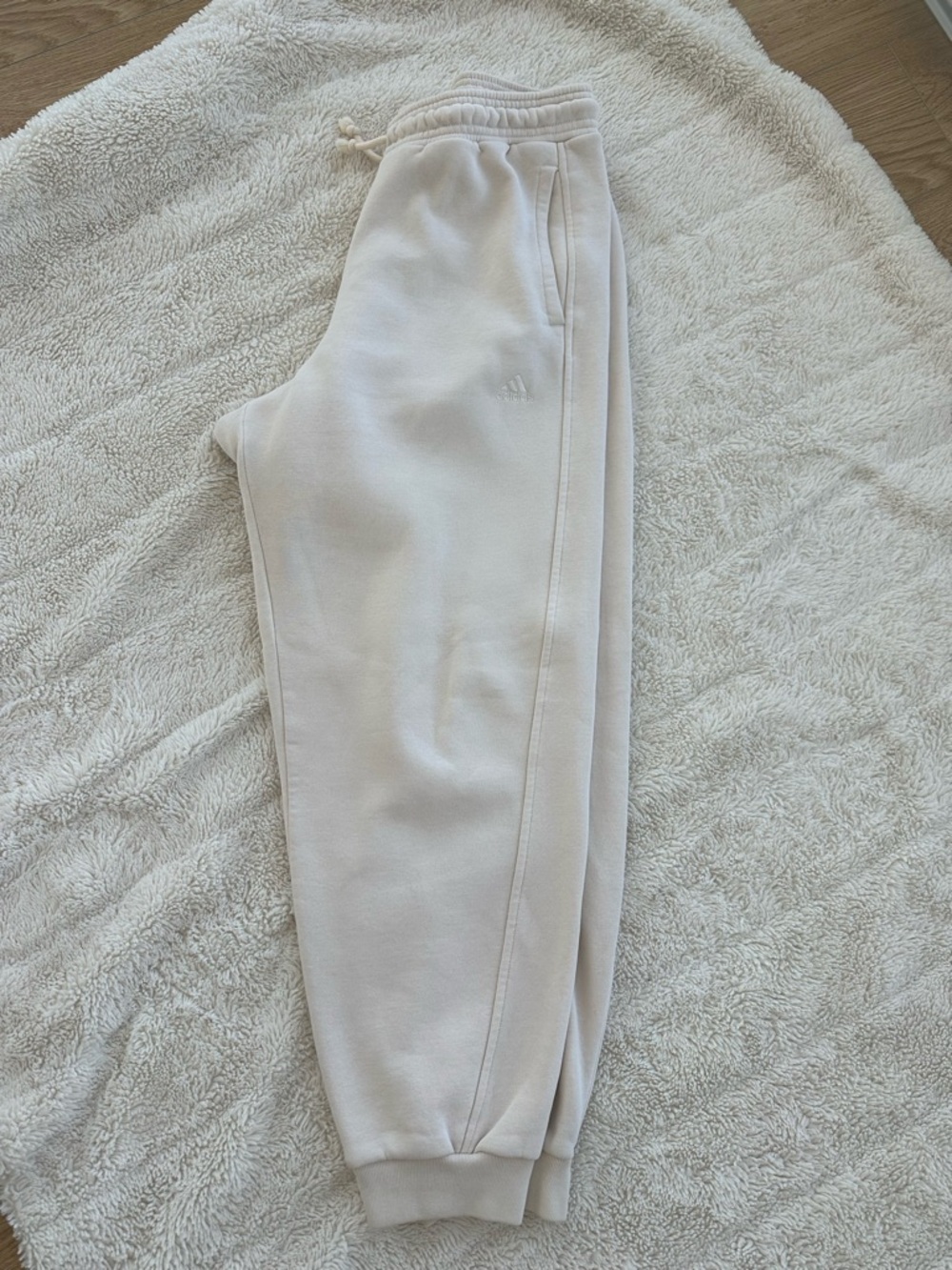 adidas Cream/Off-White Jogger Sweatpants